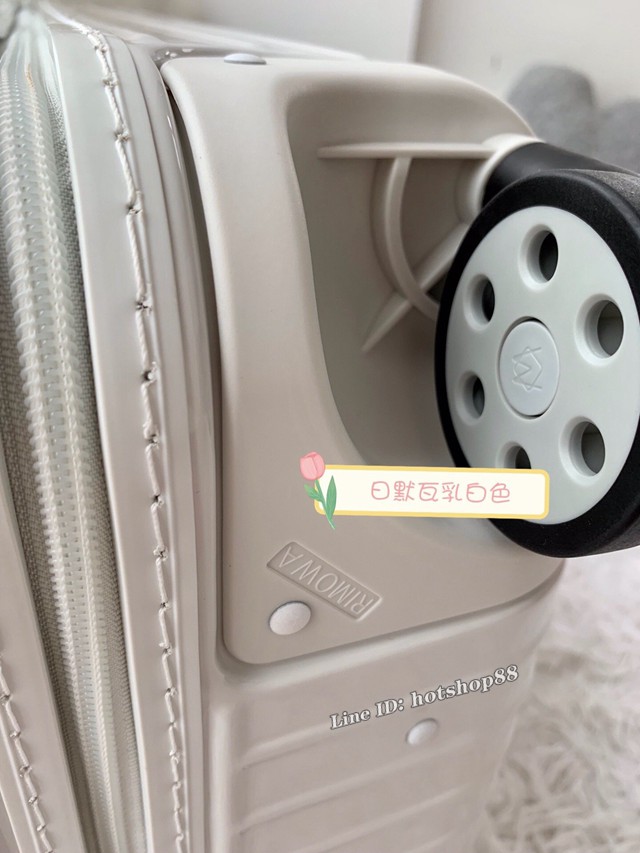 RIMOWA行李箱四輪拉杆箱 日默瓦Trunk方胖子運動版pc款TFBOYS易烊千璽代言彩色行李箱 gdx1535